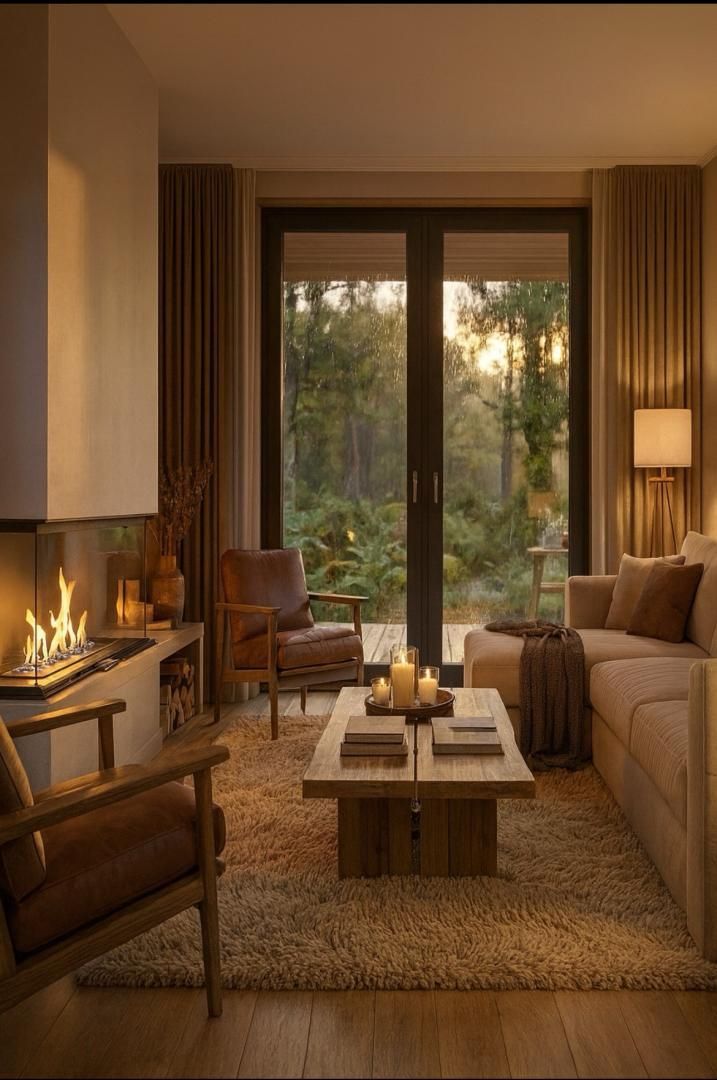 Sala d'estar de Casa o xalet en venda en Pontevedra Capital  amb Aire condicionat, Calefacció i Jardí privat