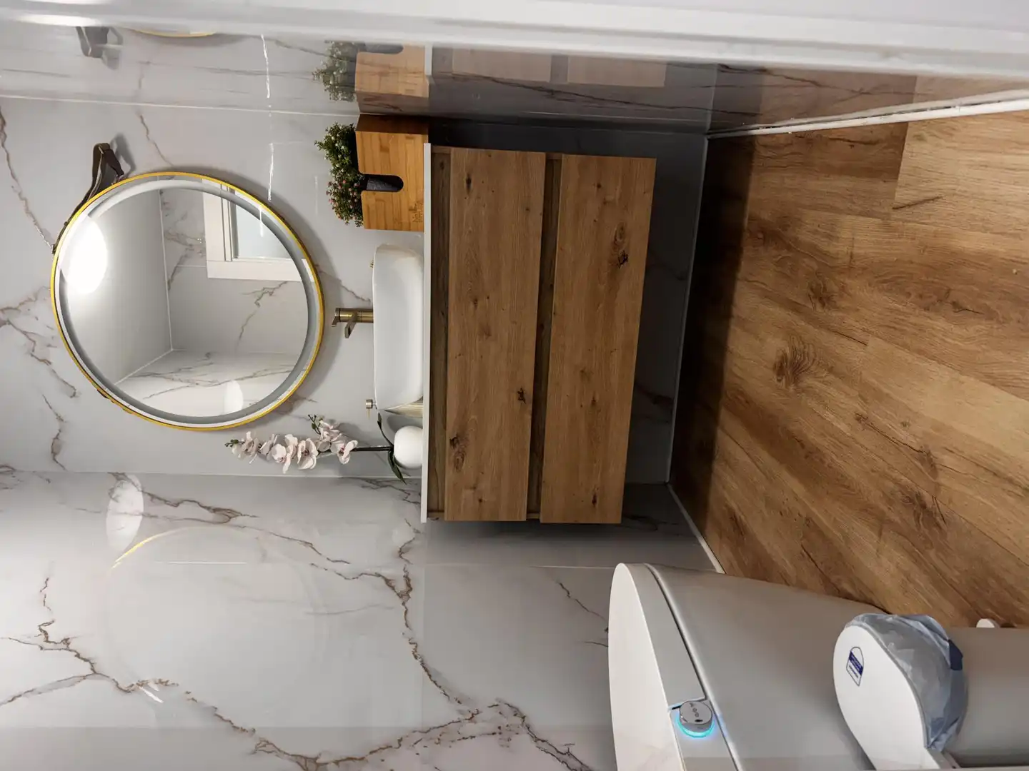 Bathroom of Flat for sale in Almería  with Air Conditioner, Heating and Private garden