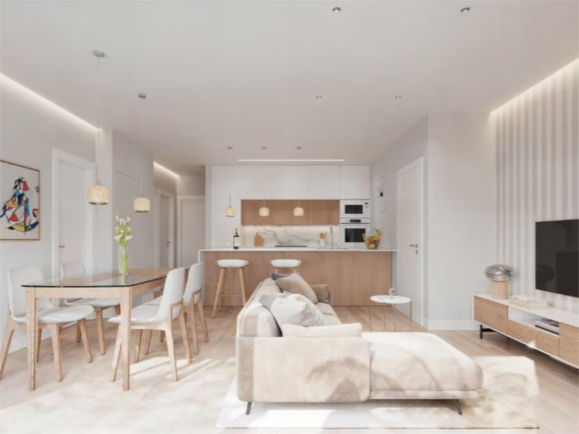 Cuina de Pis en venda en Banyeres del Penedès amb Aire condicionat, Calefacció i Jardí privat