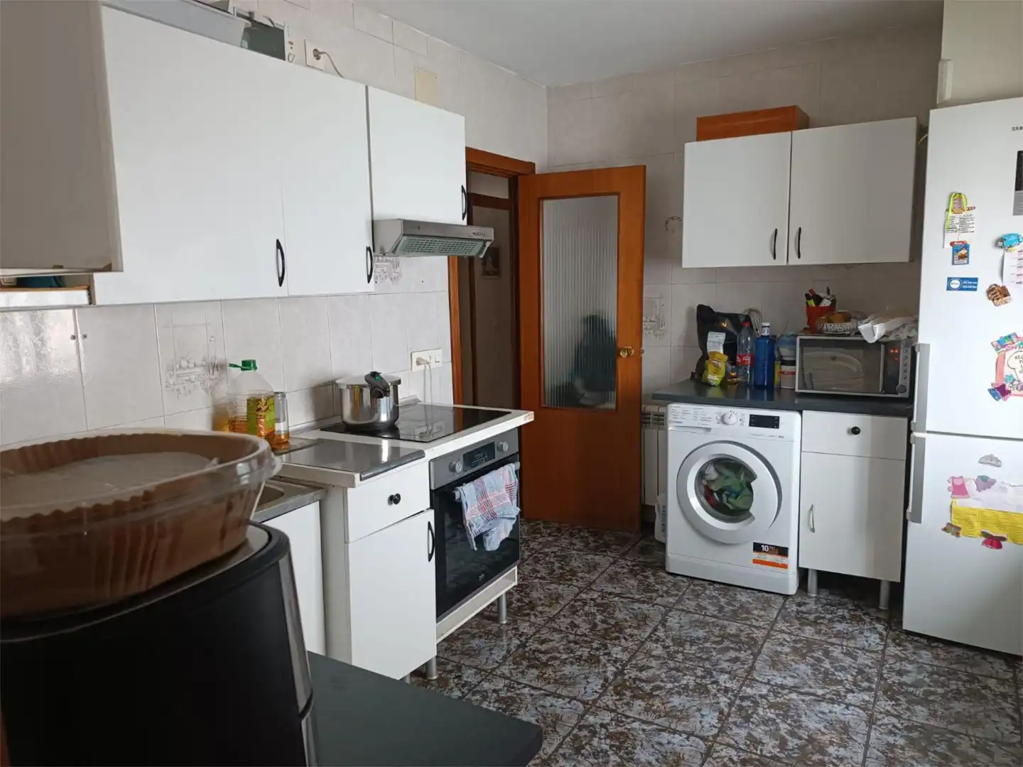 Piso en venta en Calle Primo Gila, 3, El Espinar pueblo Cocina de Piso en venta en El Espinar con Aire acondicionado, Calefacción y Jardín privado