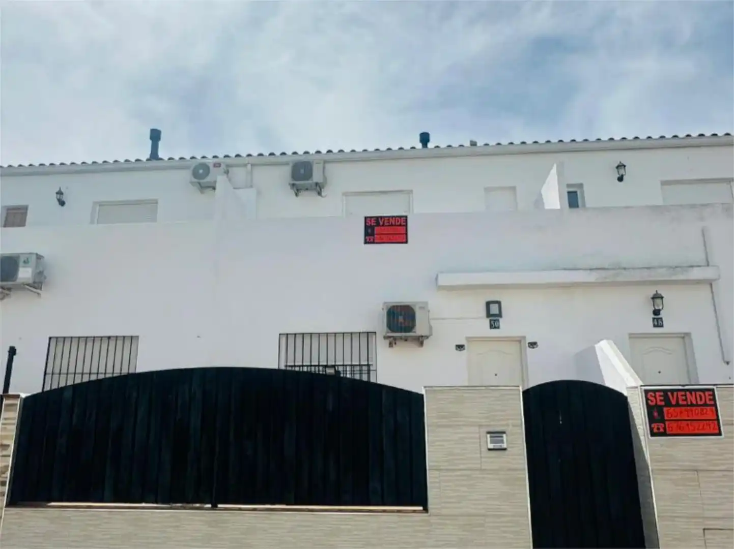 Exterior view of Flat for sale in Valdelacalzada  with Air Conditioner, Terrace and Storage room