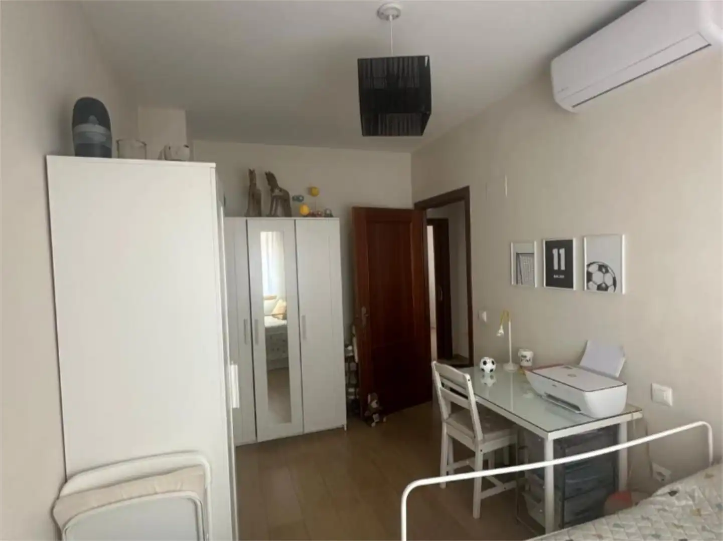 Bedroom of Flat for sale in Valdelacalzada  with Air Conditioner, Terrace and Storage room