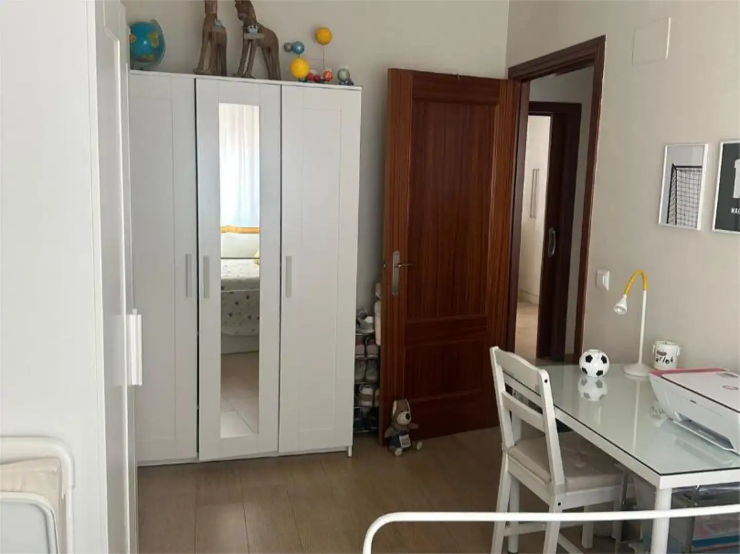 Bedroom of Flat for sale in Valdelacalzada  with Air Conditioner, Terrace and Storage room