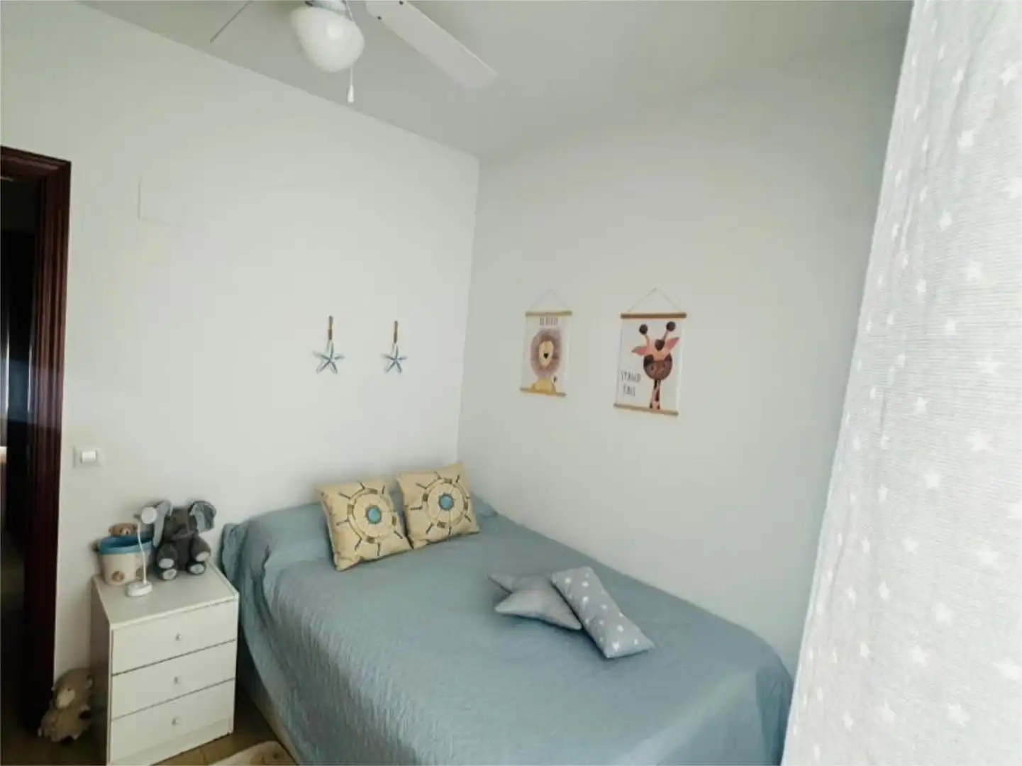 Bedroom of Flat for sale in Valdelacalzada  with Air Conditioner, Terrace and Storage room