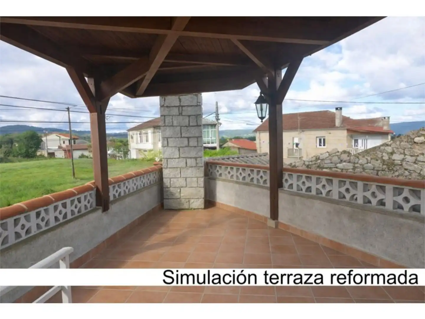 Einfamilien-Reihenhaus zum Verkauf in Rúa Da Forxa Vella, 3, Coles Terrasse von Einfamilien-Reihenhaus zum Verkauf in Coles mit Terrasse