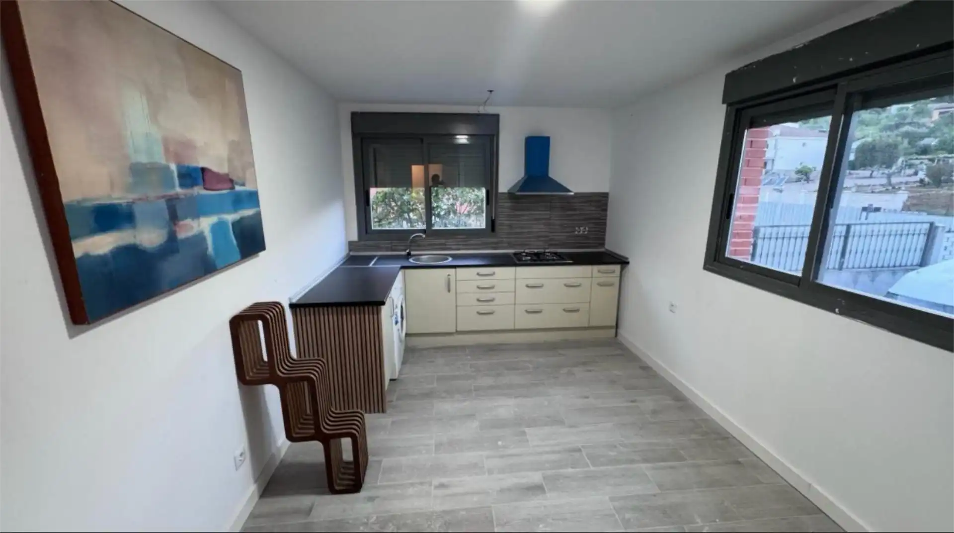 Cocina de Piso de alquiler en Camarma de Esteruelas con Aire acondicionado, Calefacción y Jardín privado