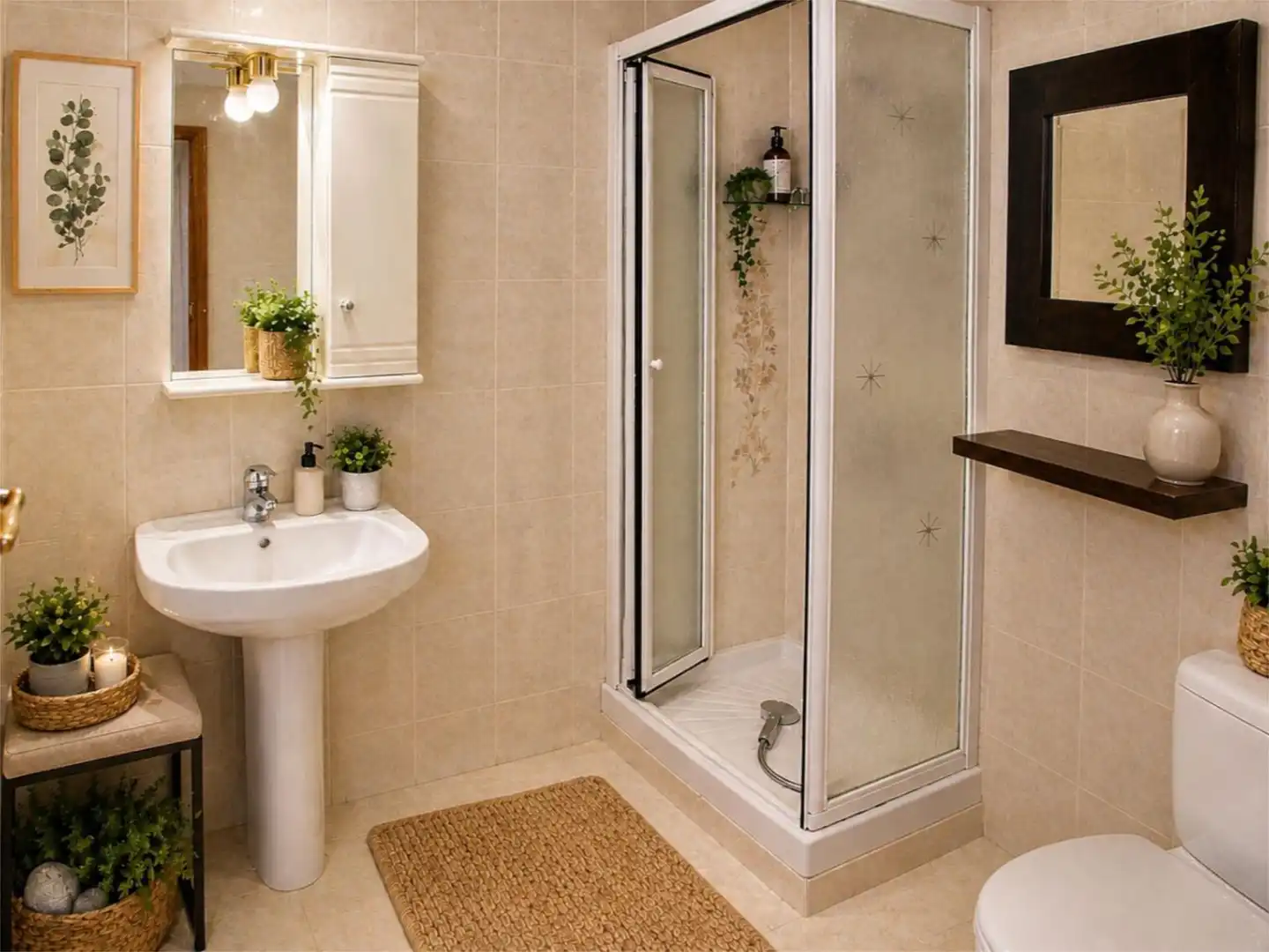 Wohnung zum Verkauf in Calle de Carlos Hernández, 4, Ventas Badezimmer von Wohnung zum Verkauf in Madrid Capital mit Klimaanlage, Terrasse und Balkon