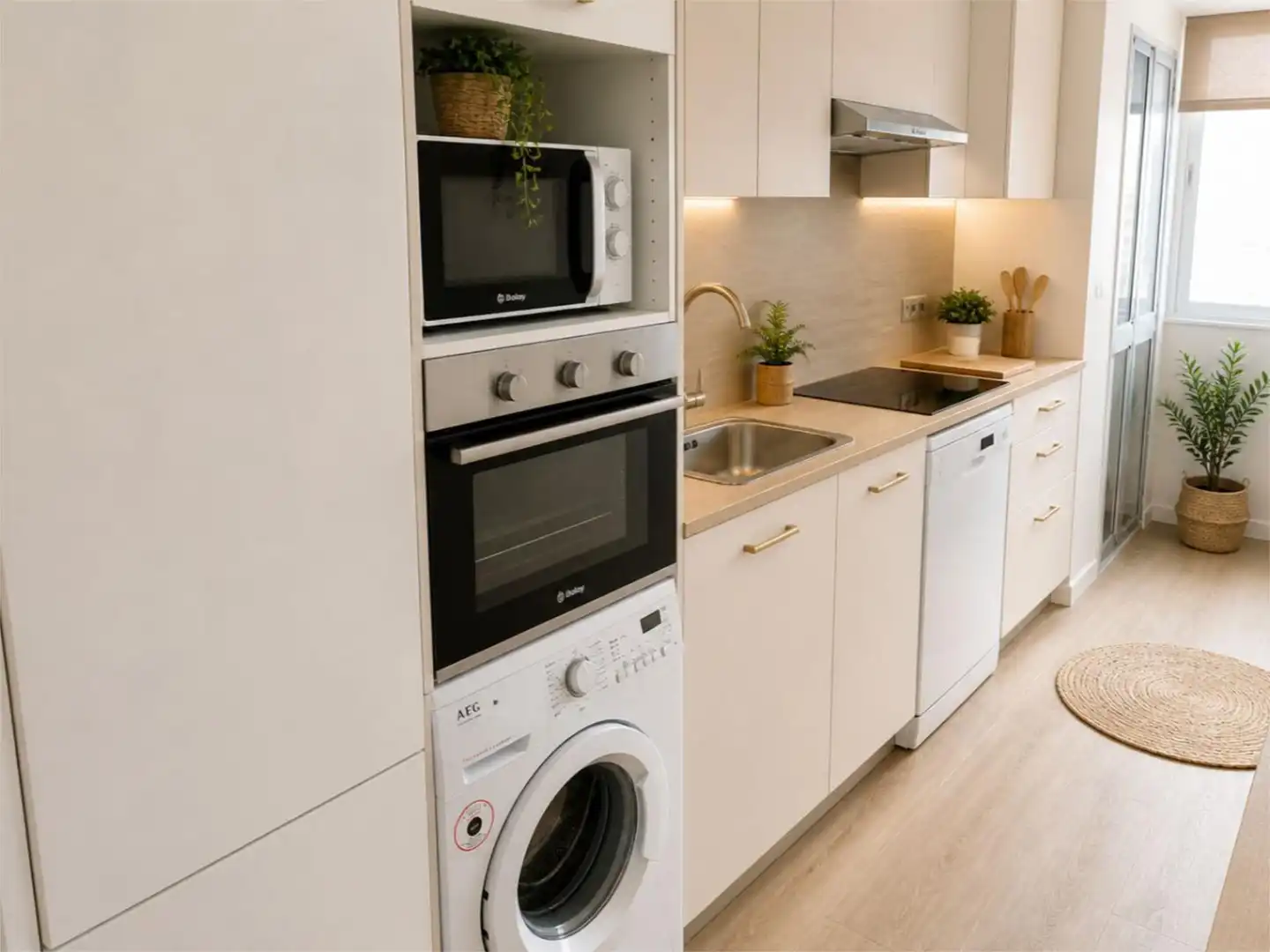 Wohnung zum Verkauf in Calle de Carlos Hernández, 4, Ventas Küche von Wohnung zum Verkauf in Madrid Capital mit Klimaanlage, Terrasse und Balkon