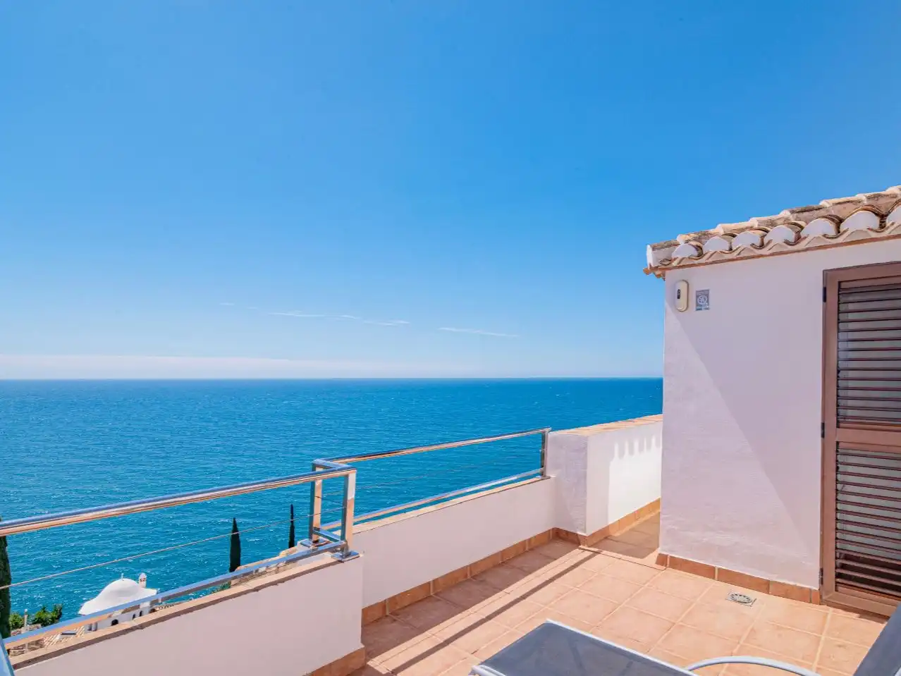 Balcony of Flat for sale in Almuñécar  with Air Conditioner, Terrace and Swimming Pool