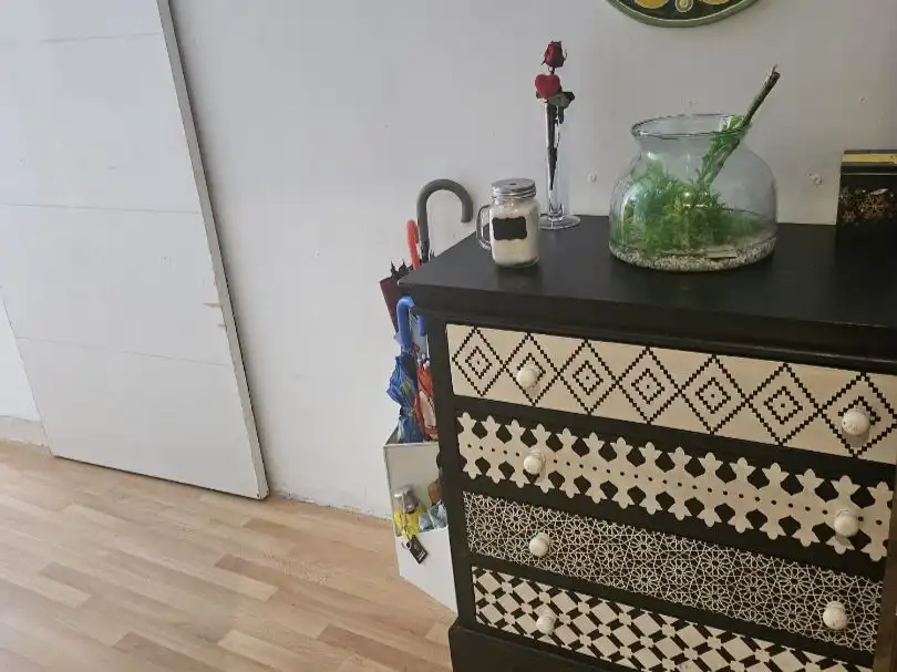 Bedroom of Flat for sale in  Madrid Capital  with Air Conditioner and Balcony