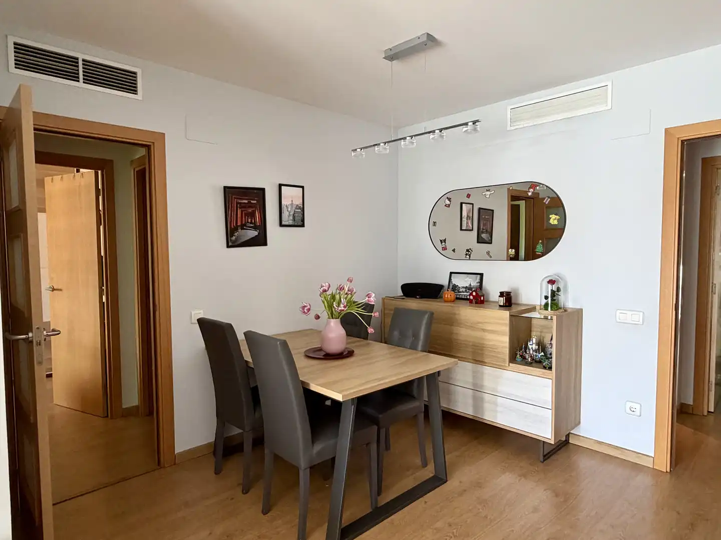 Piso en venta en Carrer Camí Antic de Sant Cugat, 10, Mas Rampinyo - Montcada Nova - Carrerada Comedor de Piso en venta en Montcada i Reixac con Aire acondicionado y Balcón