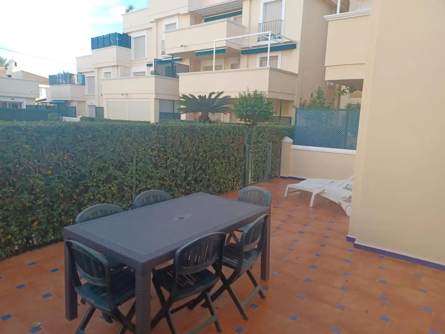 Wohnung zur Miete in Carretera de Les Marines a Dénia, 3, El Palmar - Los Molinos Terrasse von Wohnung zur Miete in Dénia mit Klimaanlage, Terrasse und Schwimmbad