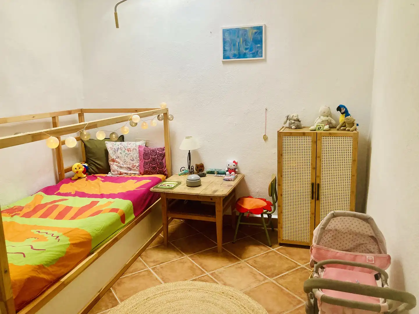 Casa adosada en venda a Calle Nueva, 32, Órgiva Dormitori de Casa adosada en venda en Órgiva amb Terrassa, Moblat i Balcó