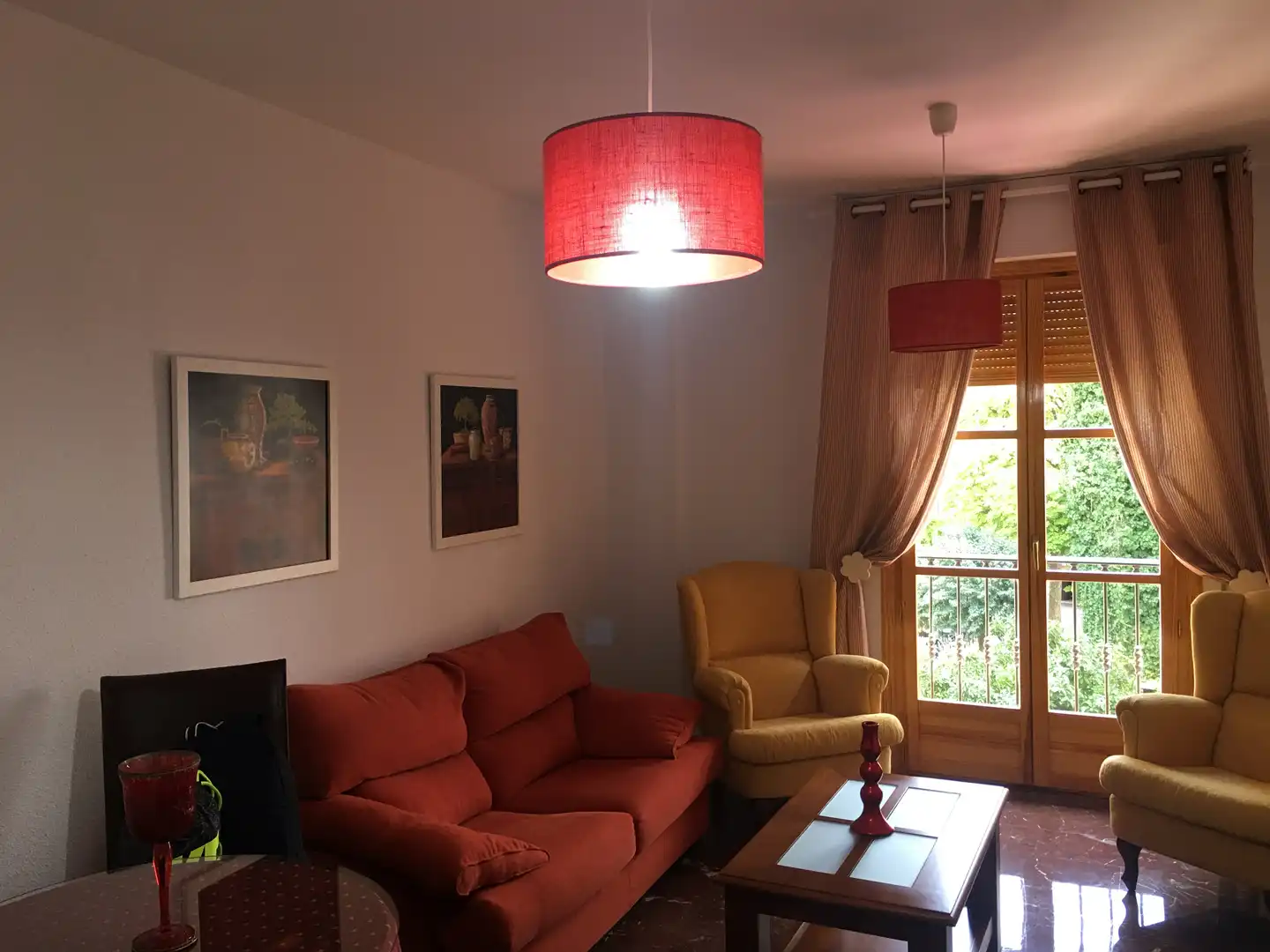 Sala de estar de Piso de alquiler en Jaén con Aire acondicionado, Calefacción y Amueblado