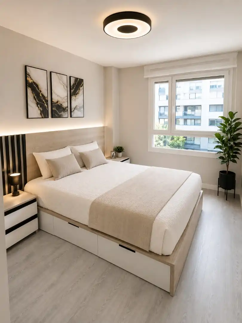 Flat for sale in Paseo Carlos Fernández Casado, 7, San Adrián Bedroom of Flat for sale in Logroño with Air Conditioner, Heating and Parquet flooring