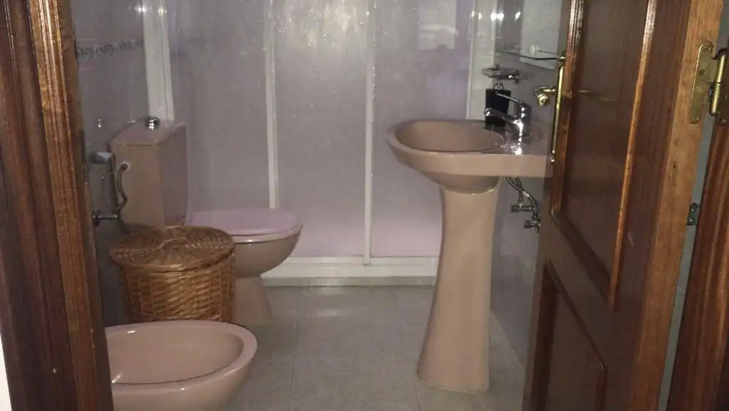 Bathroom of Houses for rent in Mazagón  with Air Conditioner, Private garden and Terrace