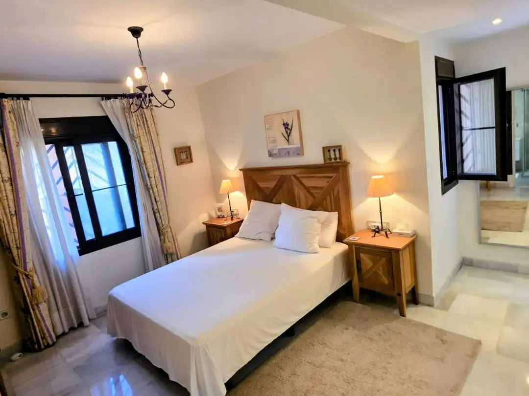 Flat for sale in Estepona Bedroom of Flat for sale in Estepona with Air Conditioner, Terrace and Swimming Pool