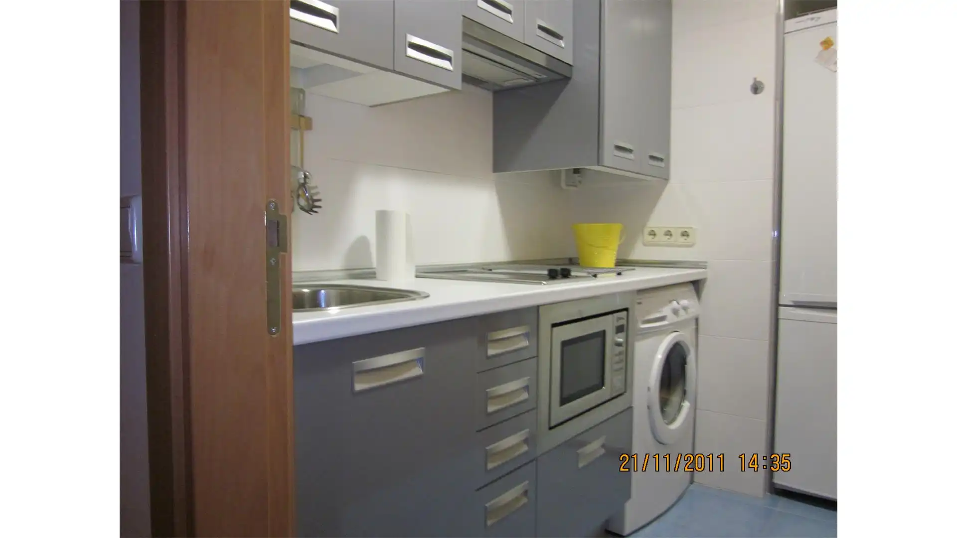 Kitchen of Flat for sale in Collado Villalba  with Heating, Parquet flooring and Storage room