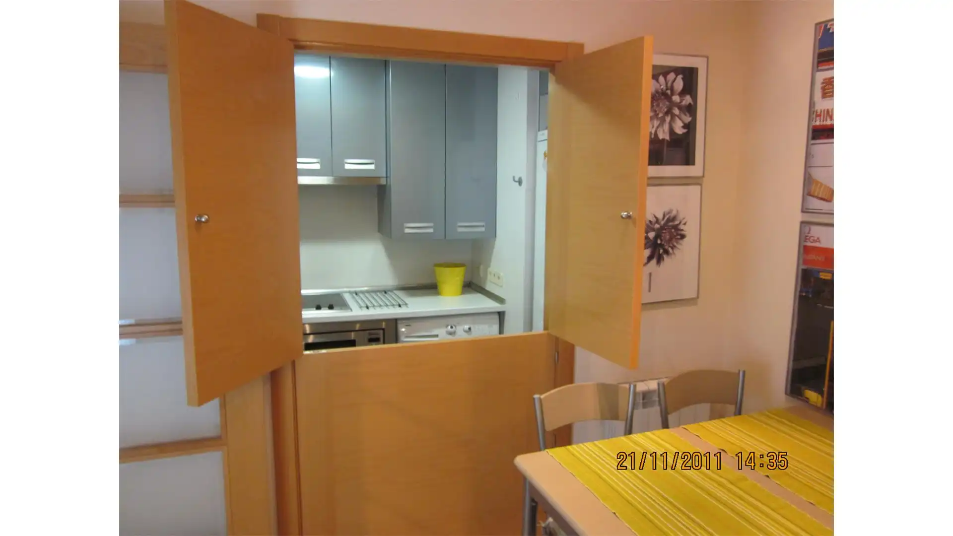 Kitchen of Flat for sale in Collado Villalba  with Heating, Parquet flooring and Storage room
