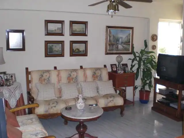 Sala de estar de Piso en venta en Almería con Aire acondicionado, Calefacción y Parquet