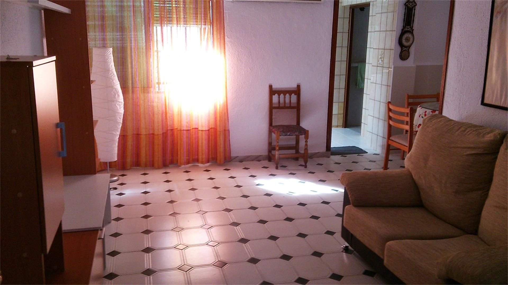 Living room of Single-family semi-detached for sale in Brenes  with Air Conditioner, Terrace and Balcony