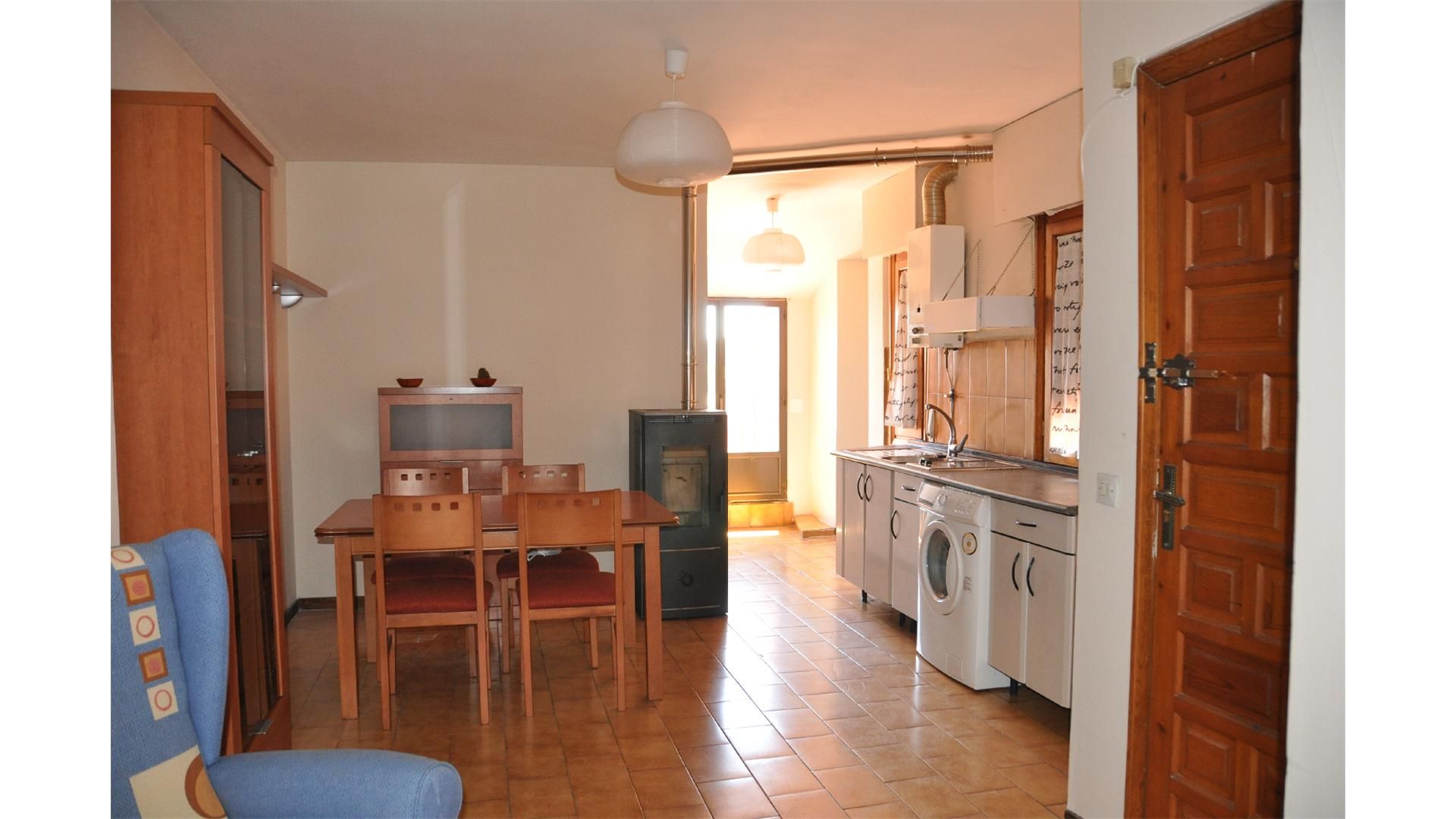 Kitchen of Attic for sale in Huerta de Rey  with Heating, Terrace and Furnished