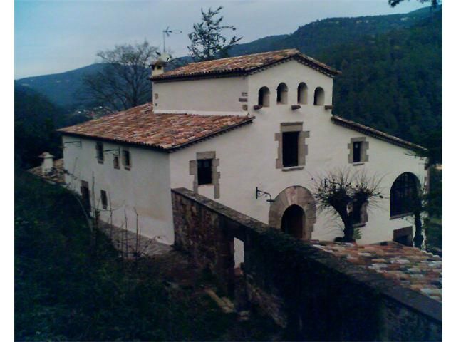 Exterior view of Country house for sale in Figaró-Montmany  with Swimming Pool