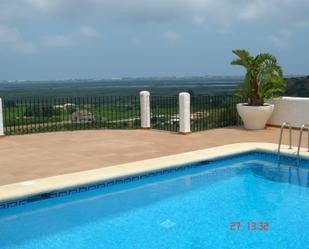 Swimming pool of Duplex for sale in Pego  with Air Conditioner, Terrace and Swimming Pool