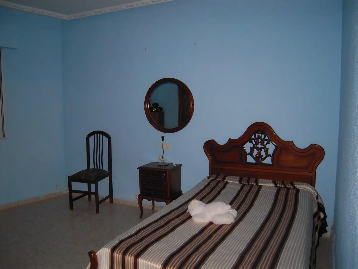 Schlafzimmer von Wohnung zum Verkauf in Aldeanueva de la Vera mit Ofen, Mikrowelle und Fernseher