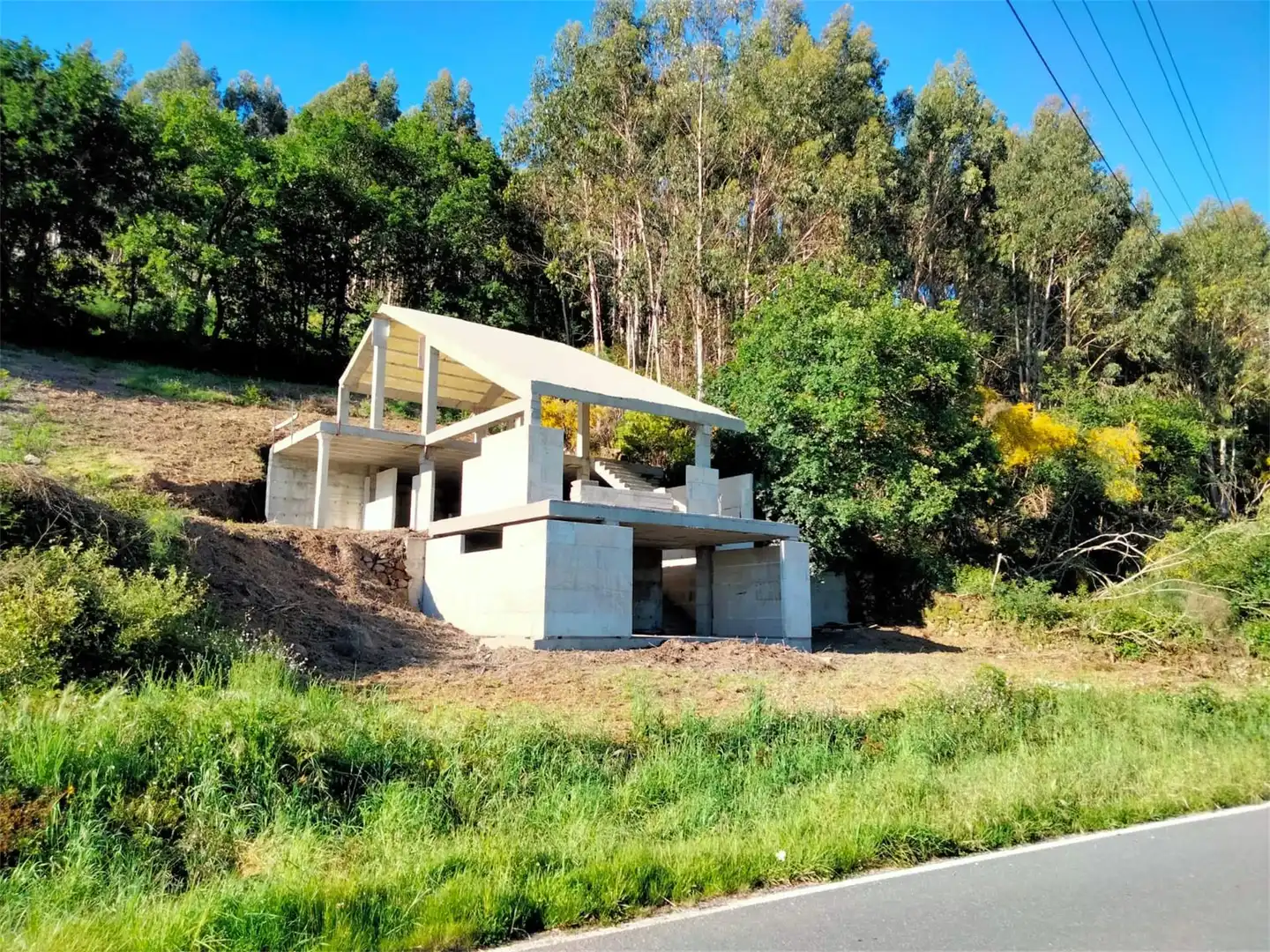 Casa o chalet en venta en Carretera Po-232, 1, Cotobade Vista exterior de Casa o chalet en venta en Cotobade con Terraza y Balcón