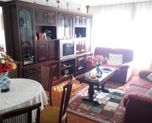 Living room of Flat for sale in Herrera de Pisuerga  with Terrace and Balcony