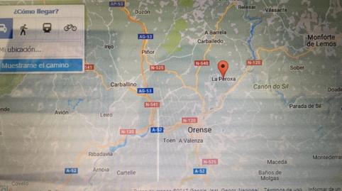 Foto 2 de Terreno en venta en Calle a Peroxa, 2, A Peroxa , Ourense