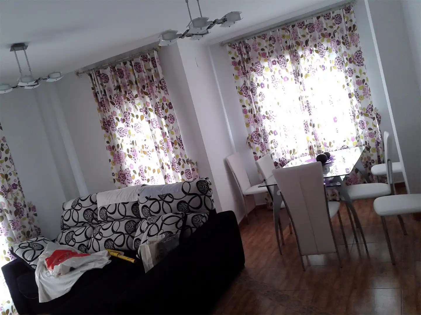 Flat for sale in Los Pinos - El Pilar Living room of Flat for sale in Plasencia with Air Conditioner, Heating and Terrace