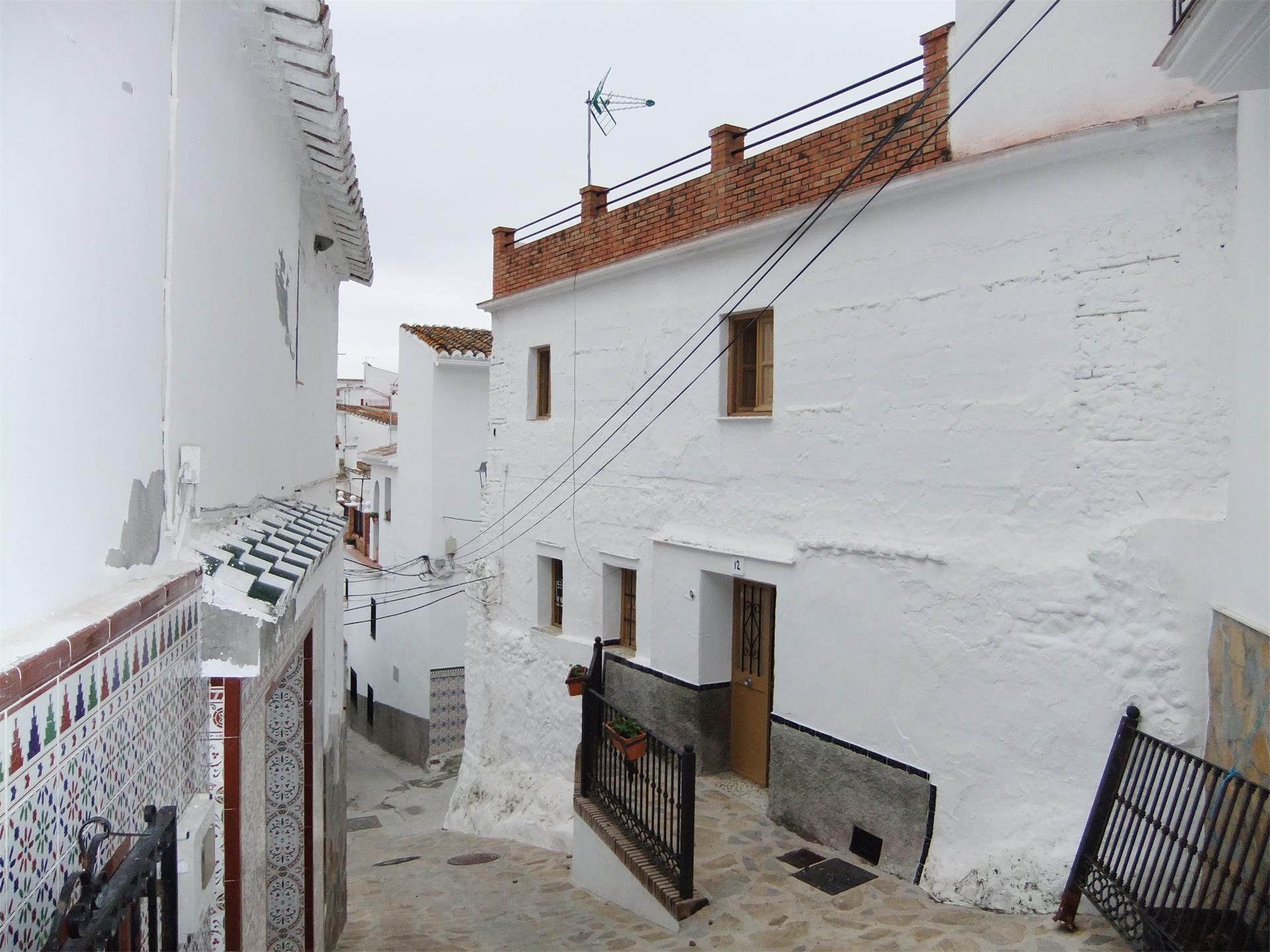 Exterior view of Single-family semi-detached for sale in Sedella  with Terrace
