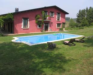 Swimming pool of House or chalet for sale in Camponaraya