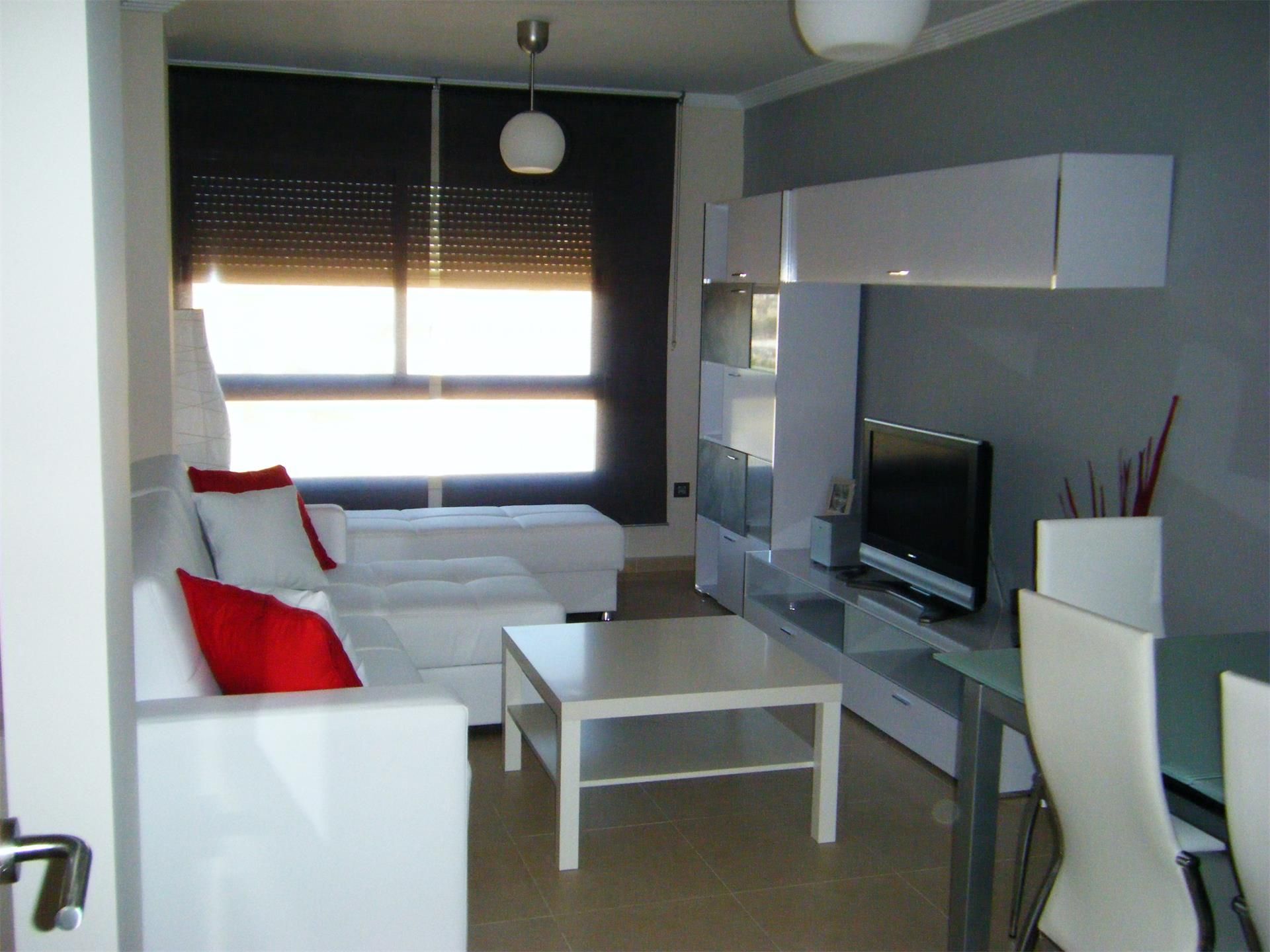 Living room of Flat for sale in Vélez-Málaga  with Furnished, Washing machine and Microwave