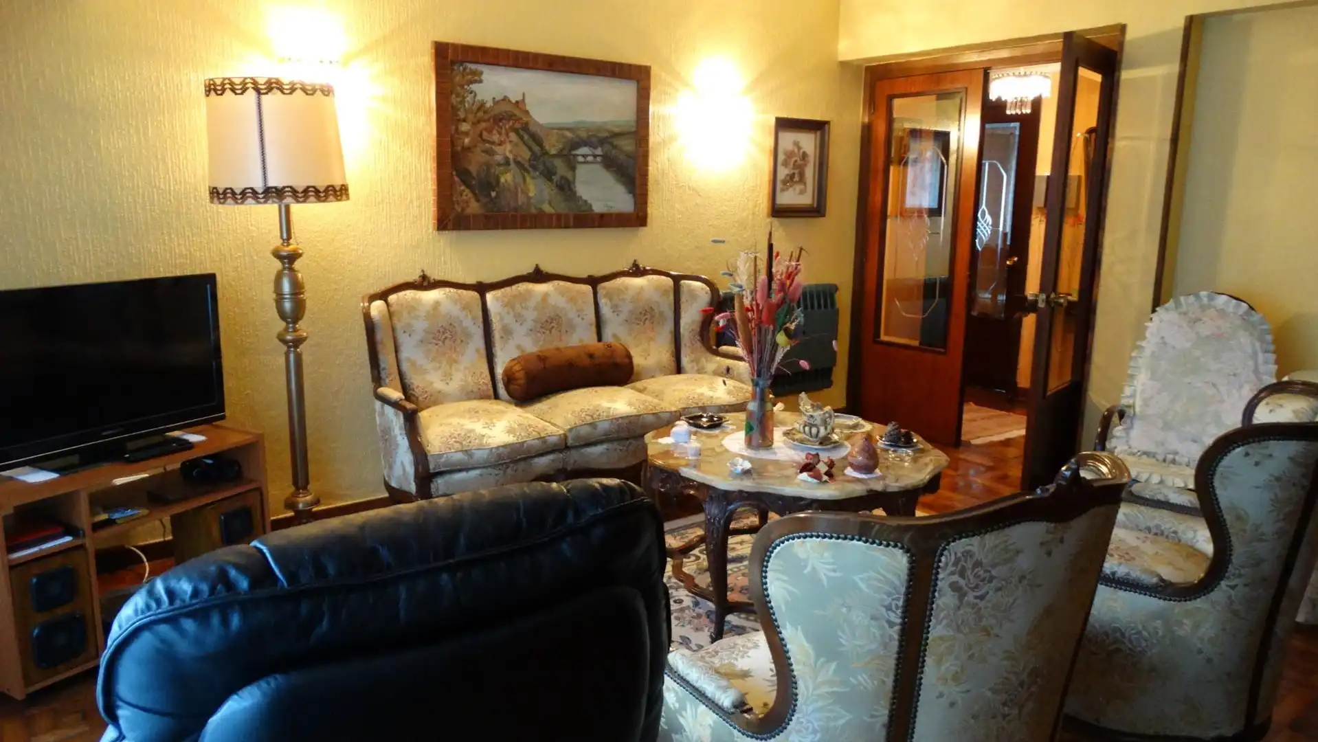 Flat for sale in Fortaleza, 19, San Vicente de la Sonsierra Living room of Flat for sale in San Vicente de la Sonsierra with Heating, Parquet flooring and Terrace