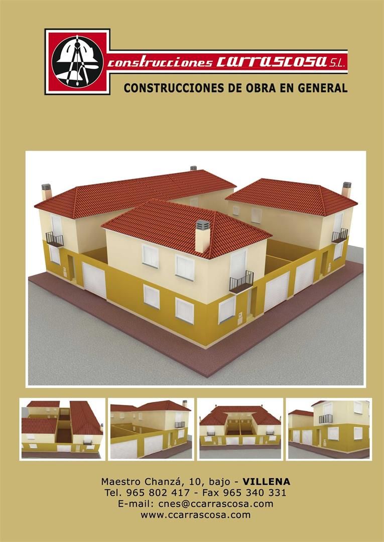 Casa adosada en venda en Villena amb Balcó