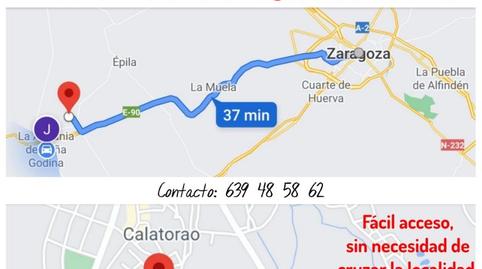 Foto 5 de Finca rústica en venda a Calle Juspeña, 3, Calatorao, Zaragoza