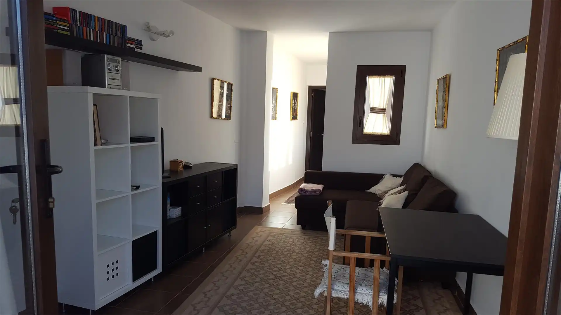 Dúplex en venta en Hermanas Reyna, 42, Cortegana Sala de estar de Dúplex en venta en Cortegana con Calefacción, Terraza y Amueblado