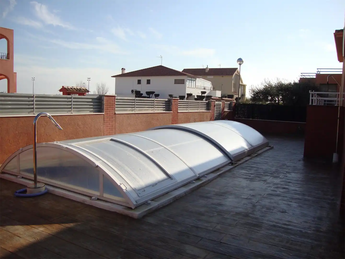 Houses for sale in Street la Sentiu, 20, Vandellòs i l'Hospitalet de l'Infant Swimming pool of Houses for sale in Vandellòs i l'Hospitalet de l'Infant with Air Conditioner, Terrace and Swimming Pool