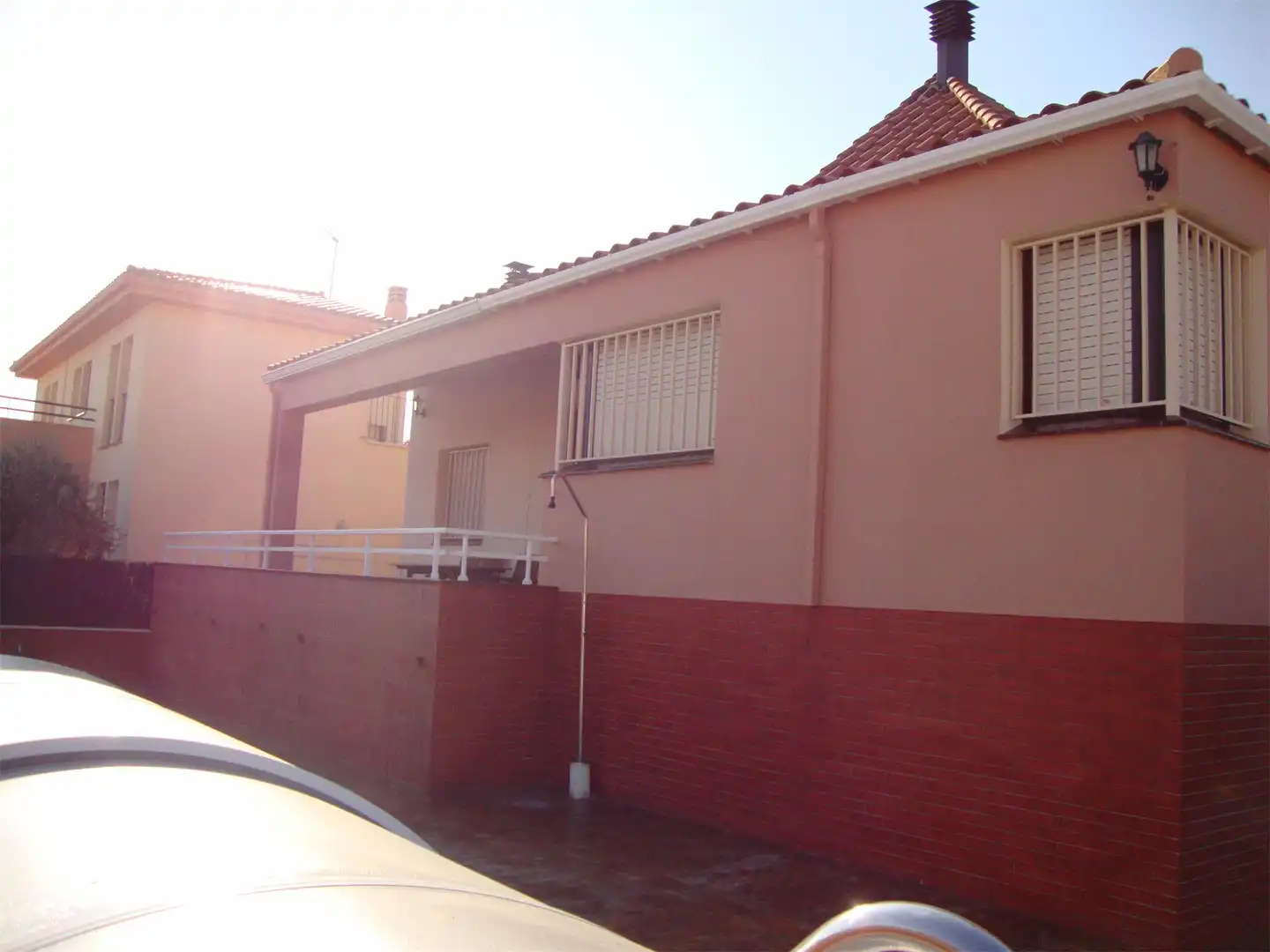 Houses for sale in Street la Sentiu, 20, Vandellòs i l'Hospitalet de l'Infant Exterior view of Houses for sale in Vandellòs i l'Hospitalet de l'Infant with Air Conditioner, Terrace and Swimming Pool