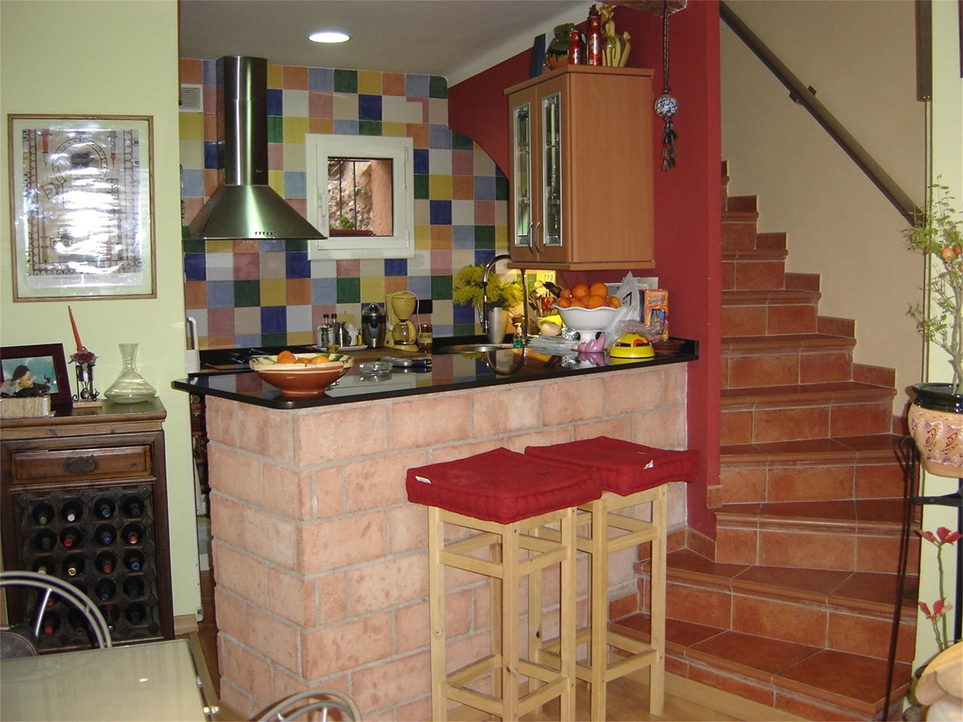 Cuina de Casa o xalet en venda en Miravet amb Aire condicionat, Terrassa i Balcó