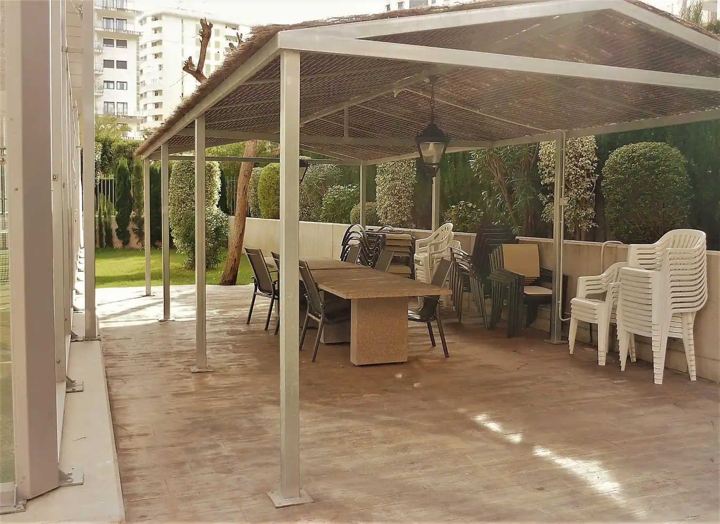 Wohnungen zum Verkauf in Boulevard Rossa de Vientas, 5, Platja de Vila Joiosa Terrasse von Wohnungen zum Verkauf in Villajoyosa / La Vila Joiosa mit Klimaanlage, Terrasse und Schwimmbad