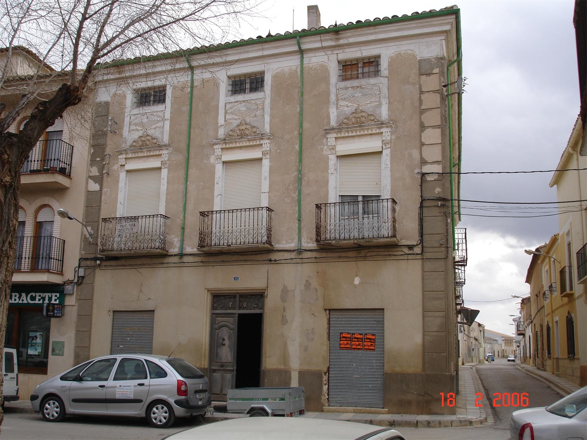 Exterior view of Single-family semi-detached for sale in Mahora  with Private garden
