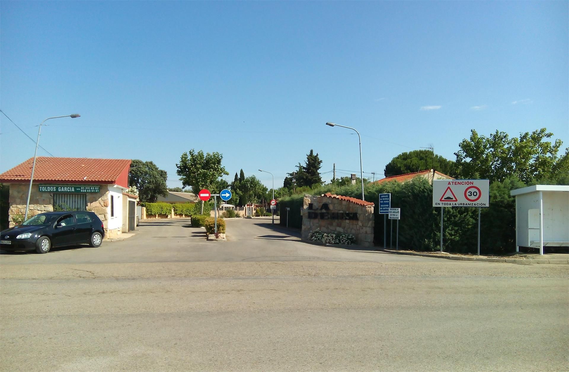 Vista exterior de Terreny en venda en Valdenuño Fernández
