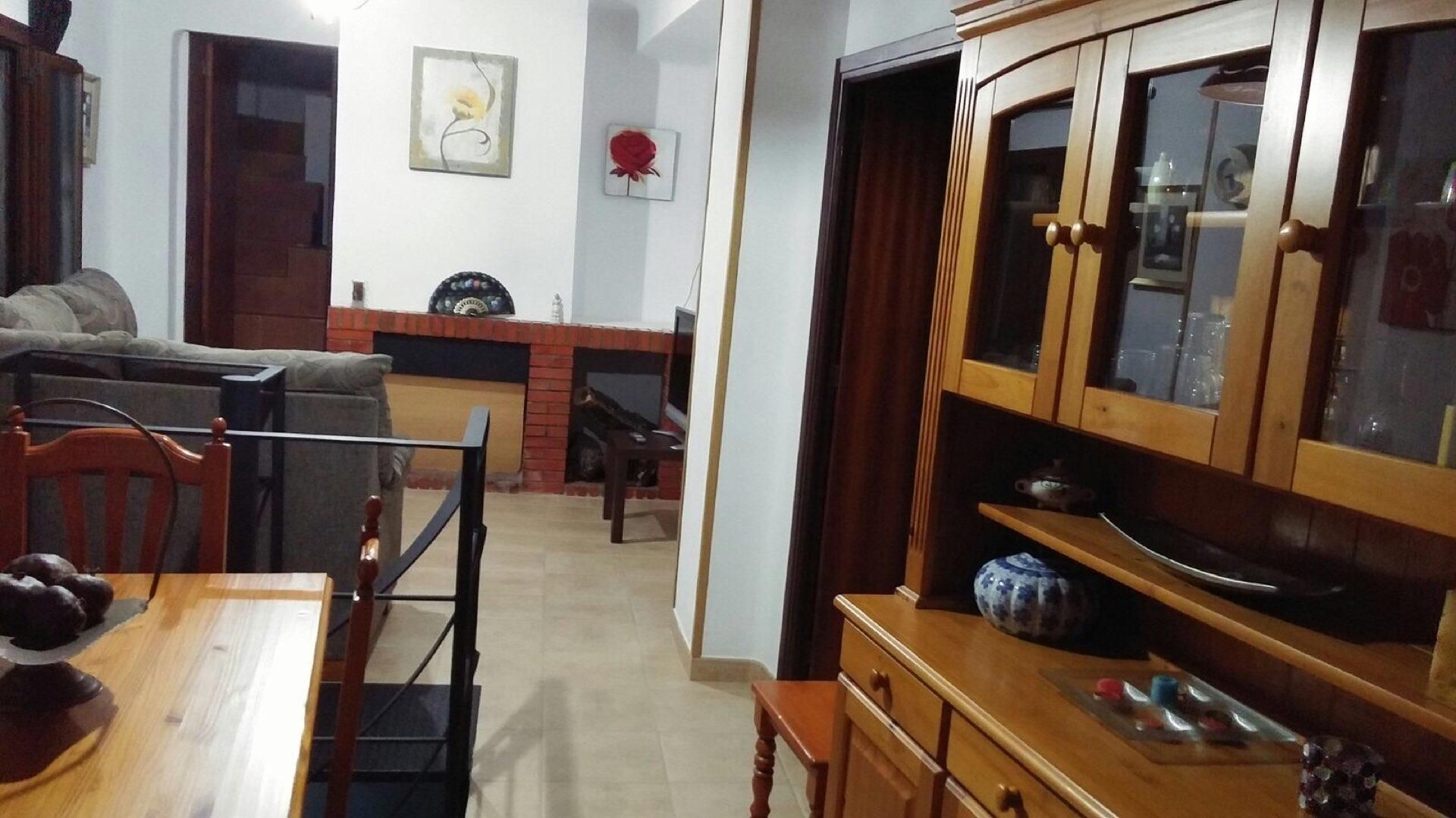 Living room of Single-family semi-detached for sale in Almegíjar  with Terrace, Storage room and Furnished