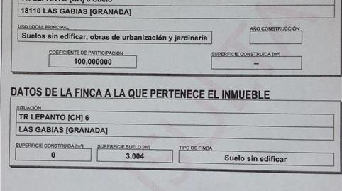 Foto 2 de Urbanitzable en venda a Travessia Lepanto, 10, Las Flores - Huerta, Granada