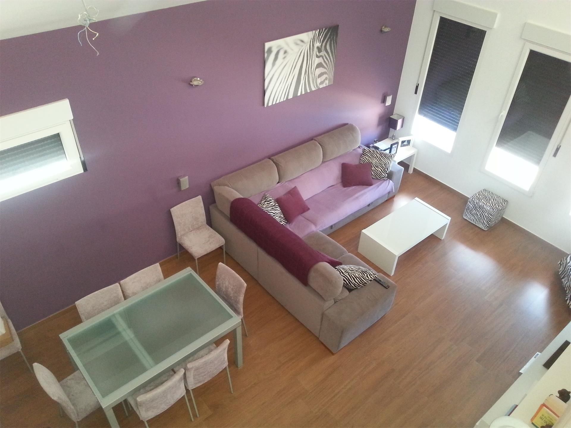 Living room of Flat for sale in Ciudad Real Capital  with Heating, Private garden and Storage room