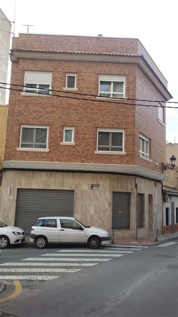 Exterior view of Single-family semi-detached for sale in Elda  with Air Conditioner and Terrace